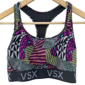 VICTORIA'S SECRET VSX Sport Player Racerback Sport Train Bra Multi Color Size M
